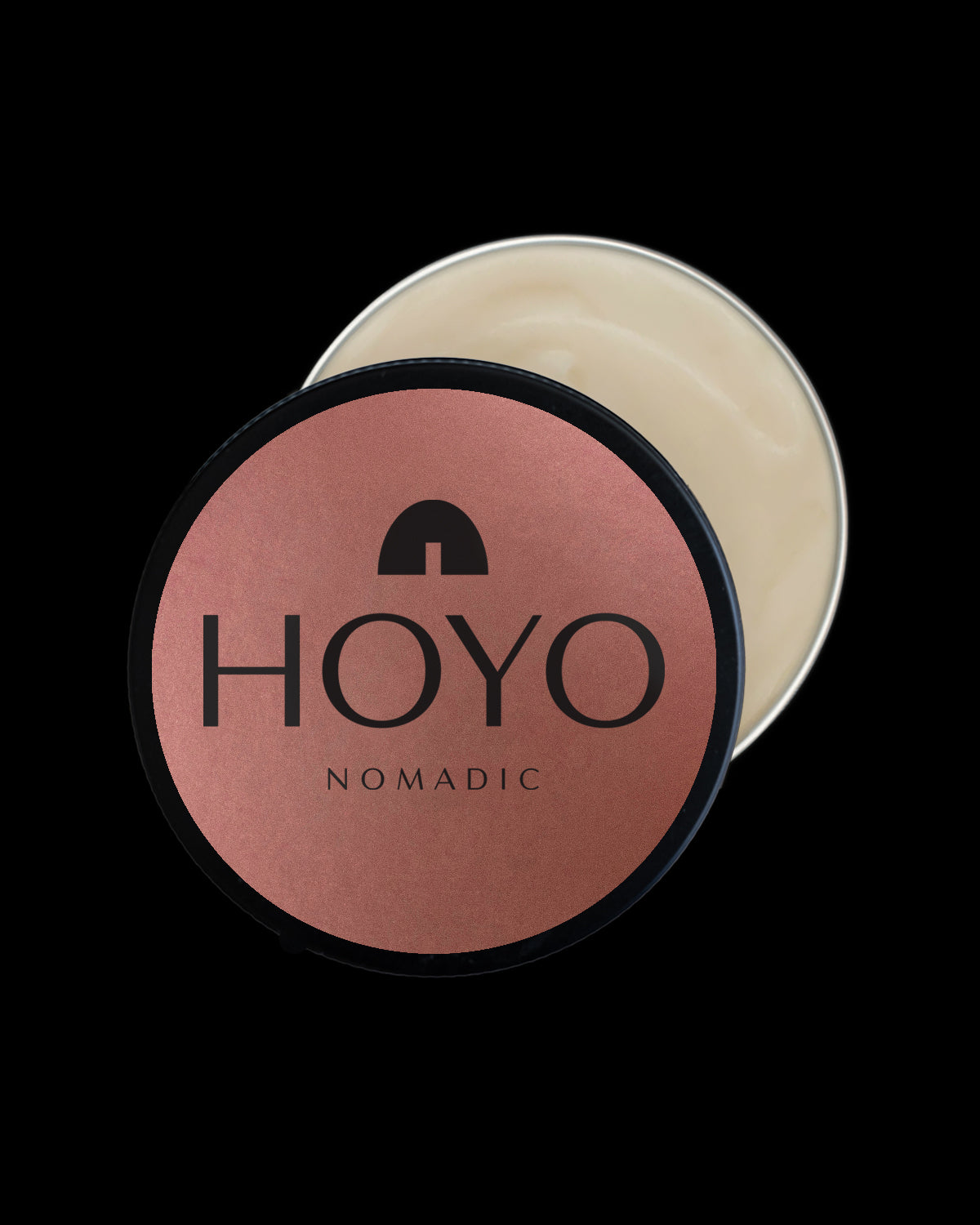 HOYONOMADIC NOMAD FACE CREAM -  GUAVA. Moisturising face cream in a sustainable tin with guava inspired label. 
