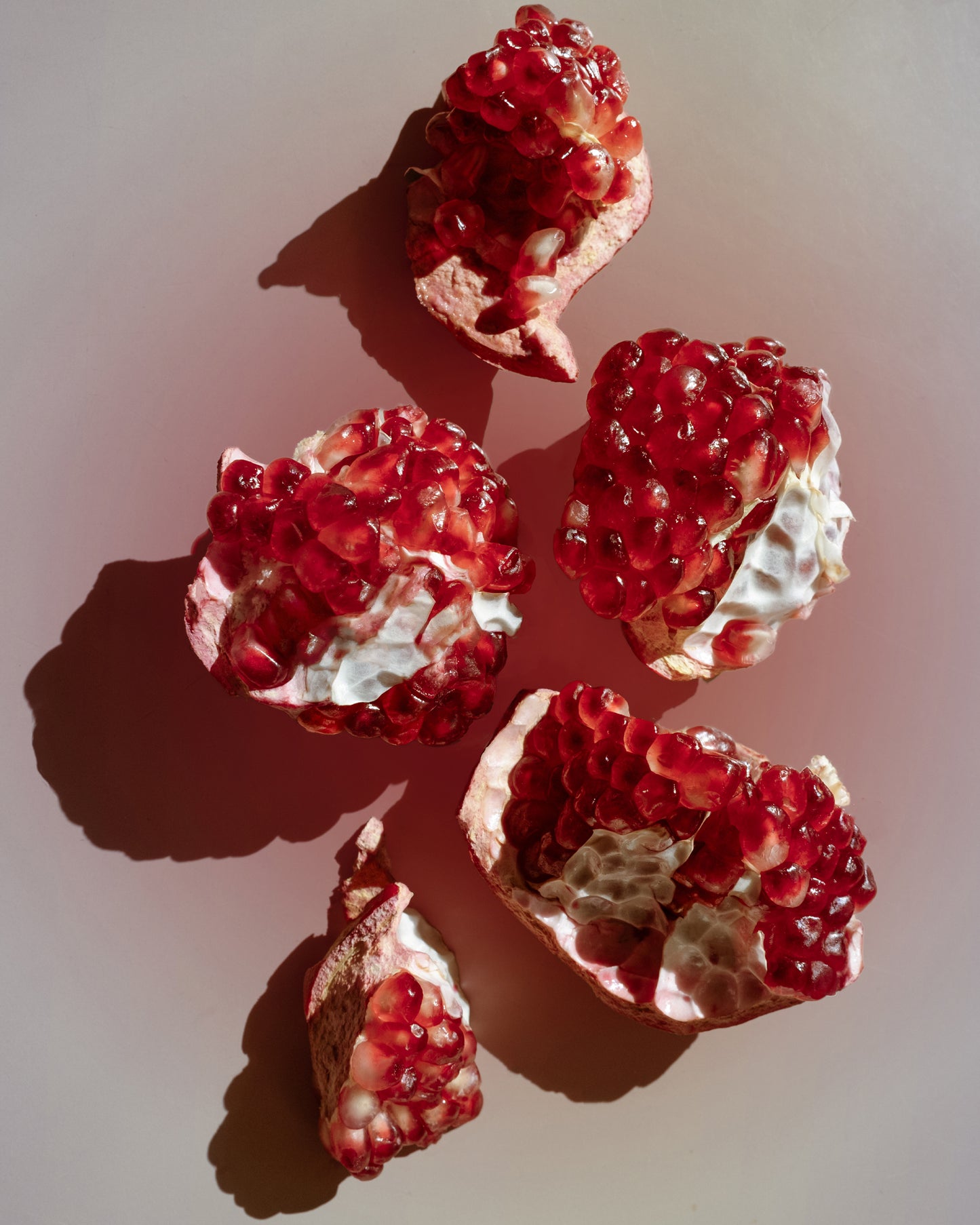 Organic pomegranate used to produce potent moisturising oil in HOYONOMADIC creams and balms