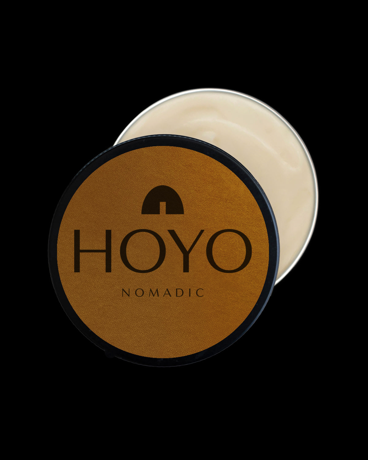 HOYONOMADIC NOMAD FACE CREAM  - TURMERIC. Moisturising face cream in sustainable tin with a turmeric inspired label. 